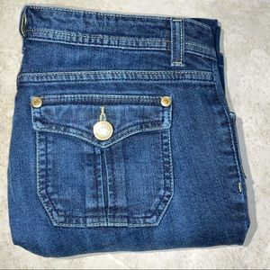 U.S. Polo Assn. Flared Bottom Denim Blue Jeans